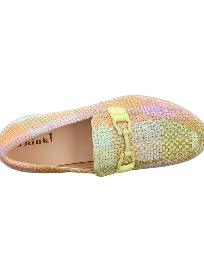 Think! Halbschuhe^Leder-Mokassins in Bunt