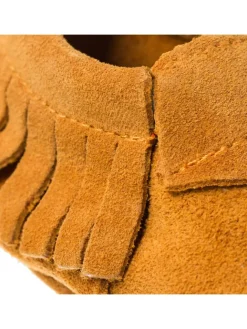 Leder-Mokassins in Cognac><noscript><img width=