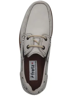 Fretz Men Halbschuhe^Leder-Mokassins in Grau