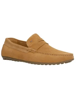 Leder-Mokassins in Hellbraun>Wojas Discount