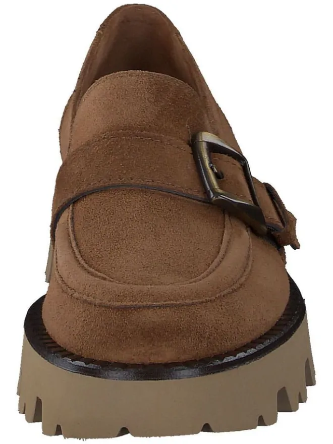Leder-Mokassins in Hellbraun>Paul Green Hot