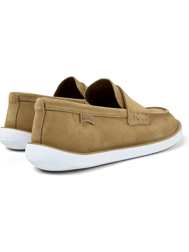 Leder-Mokassins in Hellbraun>Camper Best