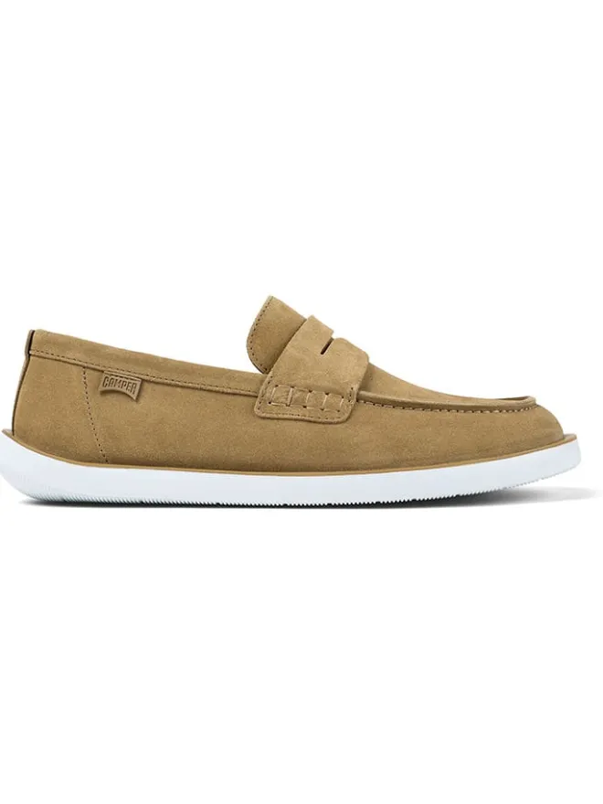Leder-Mokassins in Hellbraun>Camper Best