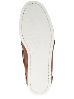 Tommy Hilfiger Shoes Halbschuhe^Leder-Mokassins in Hellbraun