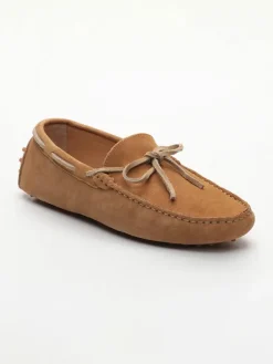 Leder-Mokassins in Hellbraun>John Scott Outlet