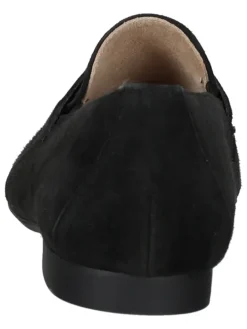 Leder-Mokassins in Schwarz><noscript><img width=