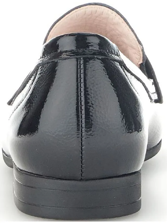 Leder-Mokassins in Schwarz>Gabor Clearance