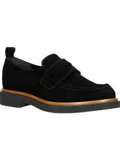 Leder-Mokassins in Schwarz>Wojas Best