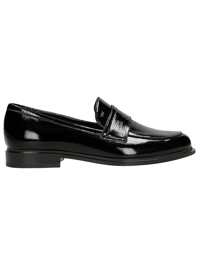 Leder-Mokassins in Schwarz>Wojas Online