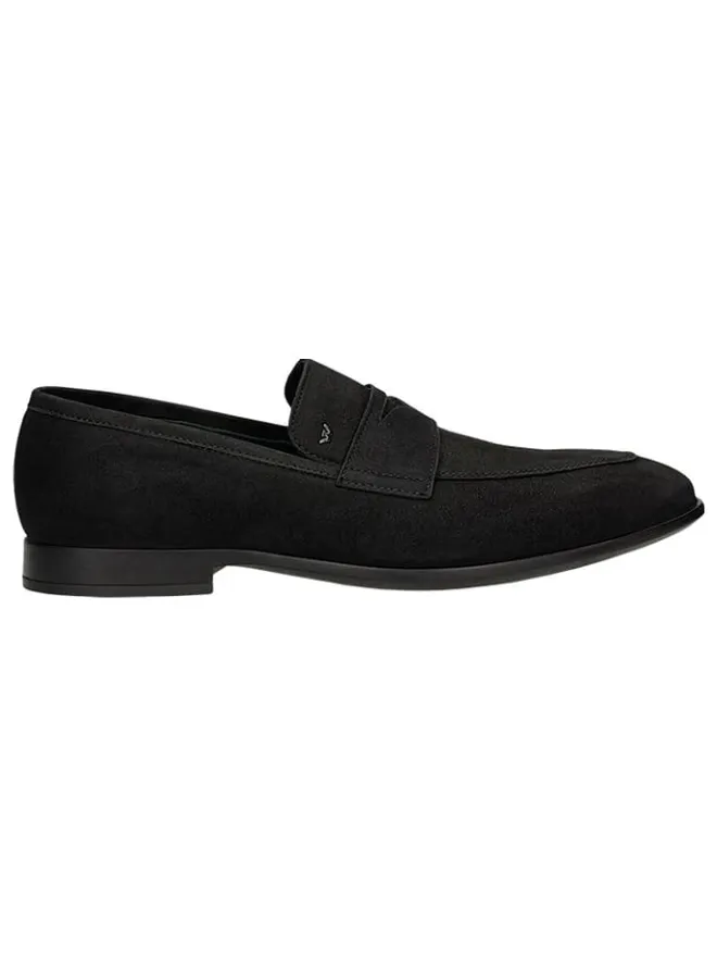 Leder-Mokassins in Schwarz>Wojas Best