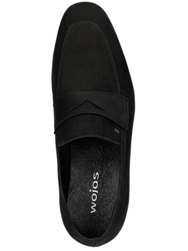 Leder-Mokassins in Schwarz>Wojas Best