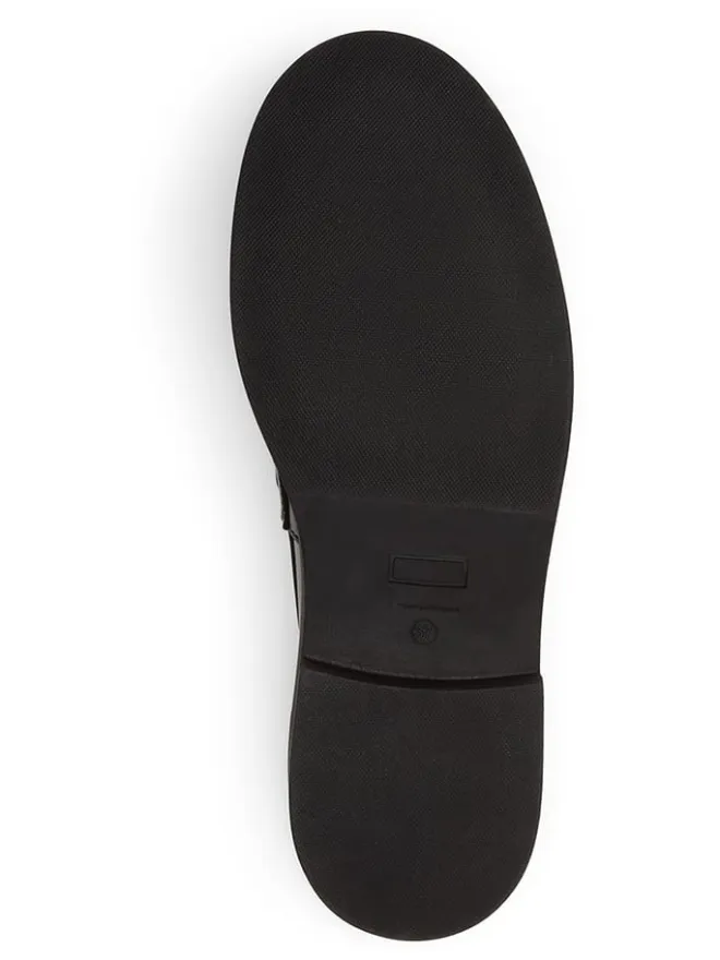 Marc O'Polo Shoes Halbschuhe^Leder-Mokassins in Schwarz