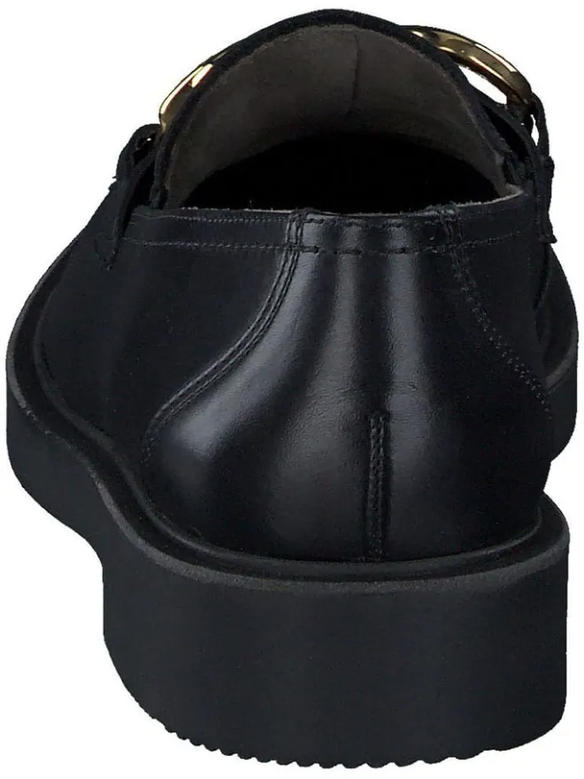Leder-Mokassins in Schwarz>Paul Green Online