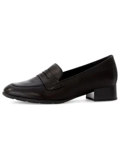 Leder-Mokassins in Schwarz>Gabor Clearance