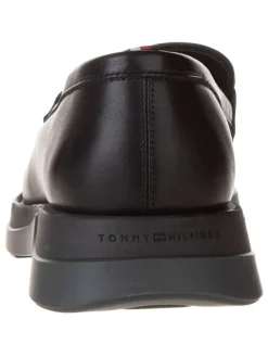 Leder-Mokassins in Schwarz><noscript><img width=
