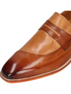 MELVIN & HAMILTON Halbschuhe^Leder-Mokassins 