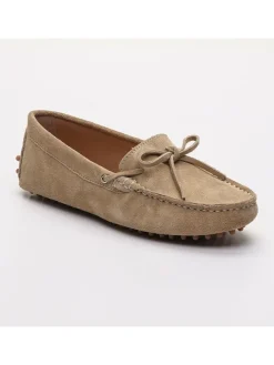 Leder-Mokassins "Newton" in Beige>CHARLES & SMITH Clearance