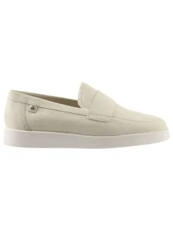 Högl Halbschuhe^Leder-Mokassins "Ryan" in Creme