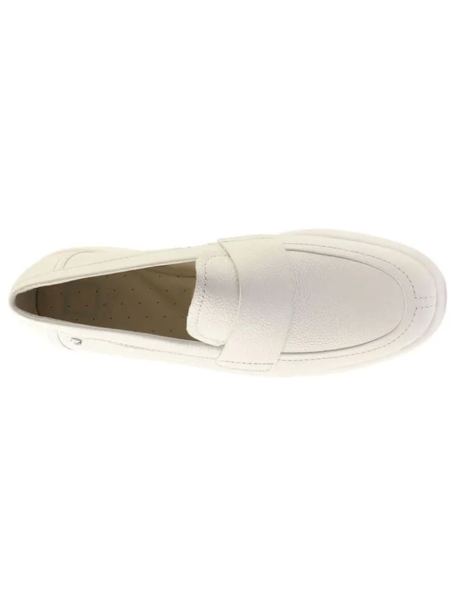Högl Halbschuhe^Leder-Mokassins "Ryan" in Creme