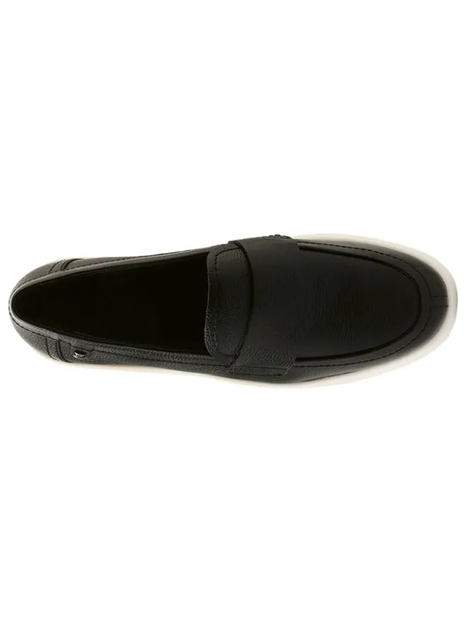 Högl Halbschuhe^Leder-Mokassins "Ryan" in Schwarz