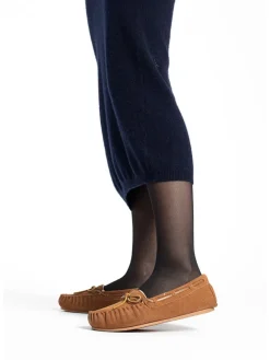 NICEBAY Halbschuhe^Leder-Mokassins