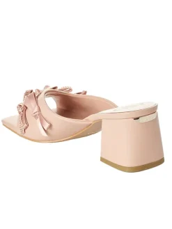 Liu Jo Sandalen^Leder-Pantoletten in Beige