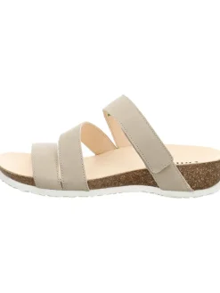 Think! Clogs & Pantoletten^Leder-Pantoletten in Beige