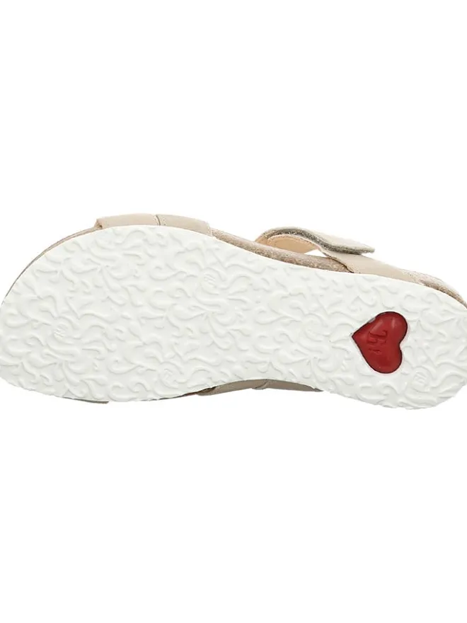 Think! Clogs & Pantoletten^Leder-Pantoletten in Beige