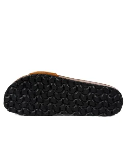 billowy Hausschuhe|Sandalen & Pantoletten^Leder-Pantoletten in Braun