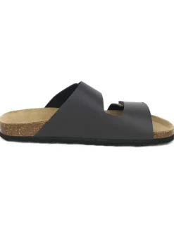 BABUNKERS Family Hausschuhe|Sandalen & Pantoletten^Leder-Pantoletten in Braun