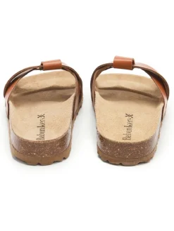 BABUNKERS Family Clogs & Pantoletten^Leder-Pantoletten in Braun