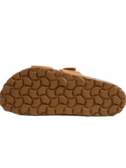 billowy Clogs & Pantoletten·Pantoletten^Leder-Pantoletten in Hellbraun