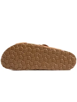 billowy Hausschuhe|Sandalen & Pantoletten^Leder-Pantoletten in Hellbraun