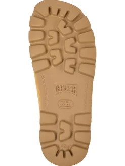 Camper Hausschuhe|Sandalen & Pantoletten^Leder-Pantoletten in Hellbraun