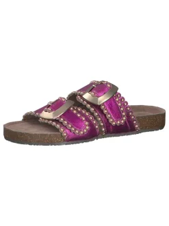 s.Oliver Clogs & Pantoletten^Leder-Pantoletten in Lila