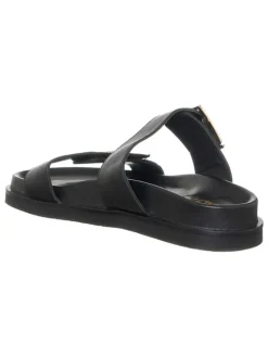 Patrizia Pepe Clogs & Pantoletten·Pantoletten^Leder-Pantoletten in Schwarz