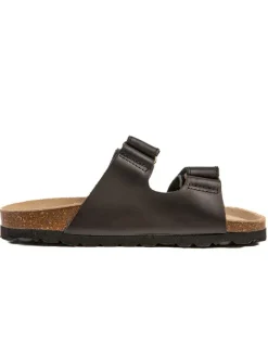 BABUNKERS Family Clogs & Pantoletten·Pantoletten^Leder-Pantoletten in Schwarz