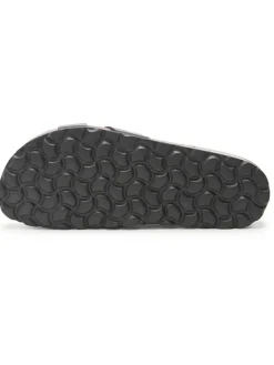Leder-Pantoletten in Schwarz><noscript><img width=