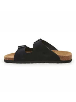 Leder-Pantoletten in Schwarz>billowy Online