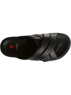Högl Clogs & Pantoletten^Leder-Pantoletten in Schwarz