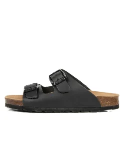 BABUNKERS Family Clogs & Pantoletten·Pantoletten^Leder-Pantoletten in Schwarz