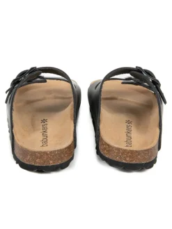 BABUNKERS Family Clogs & Pantoletten·Pantoletten^Leder-Pantoletten in Schwarz