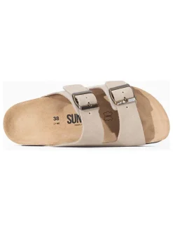 Sunbay Clogs & Pantoletten^Leder-Pantoletten 