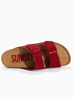 Sunbay Clogs & Pantoletten^Leder-Pantoletten 