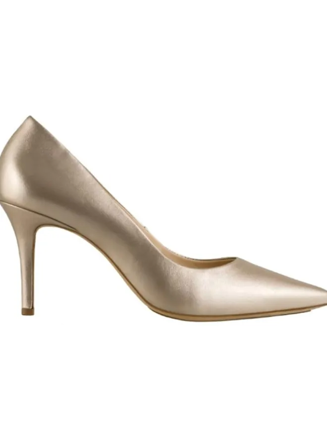 Leder-Pumps "Boulevard 70" in Gold>Högl Online