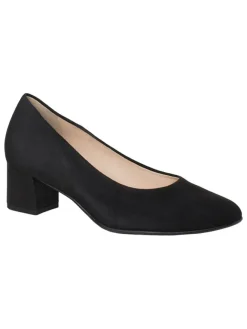 Leder-Pumps "Capri" in Schwarz>HASSIA Outlet