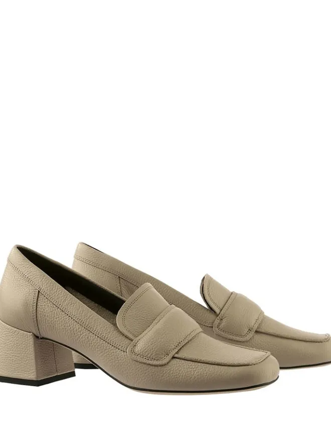 Högl Pumps^Leder-Pumps "Cassia" in Taupe