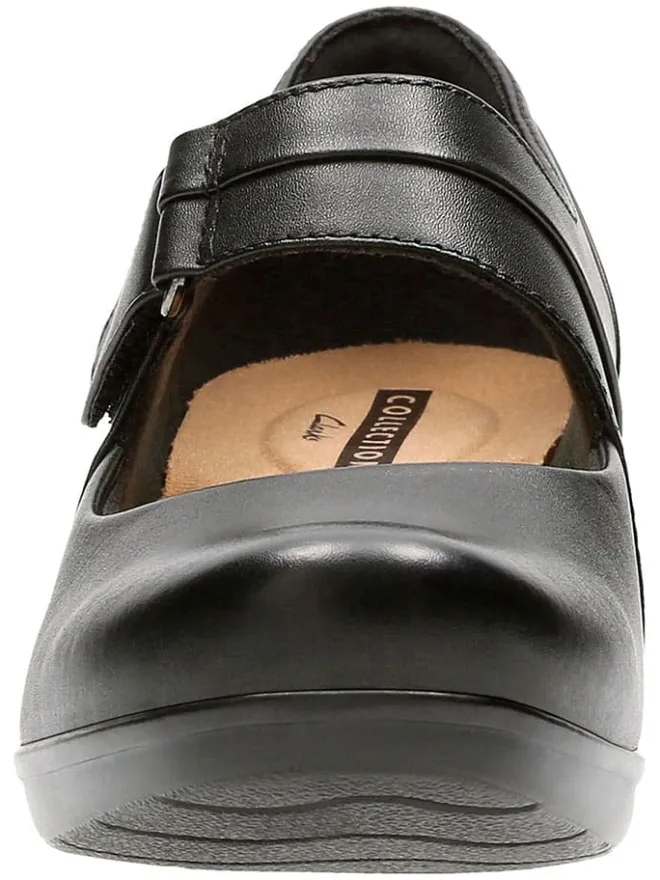 Clarks Pumps^Leder-Pumps "Emslie Lulin" in Schwarz