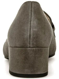 Leder-Pumps in Anthrazit><noscript><img width=