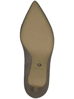 Tamaris Pumps^Leder-Pumps in Beige